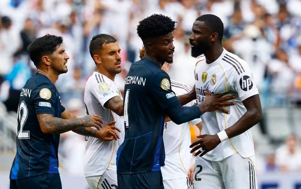 Rudiger em Real Madrid x Pachuca