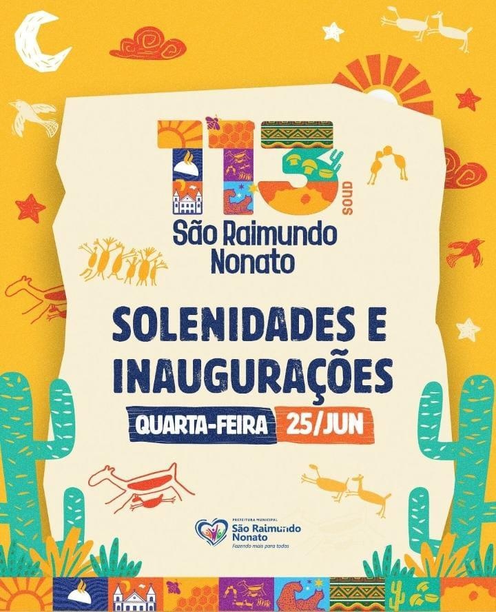 São Raimundo Nonato celebra 113 anos com shows e inaugurações
