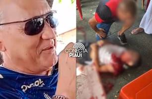 Sargento baleado em assalto é transferido para o Hospital São Marcos em Teresina (Foto: Reprodução)