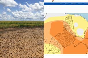 Seca avança no Piauí e Semarh lança mapa para mostrar situação por cidade (Foto: Reprodução) Seca avança no Piauí e Semarh lança mapa para mostrar situação por cidade (Foto: Reprodução)
