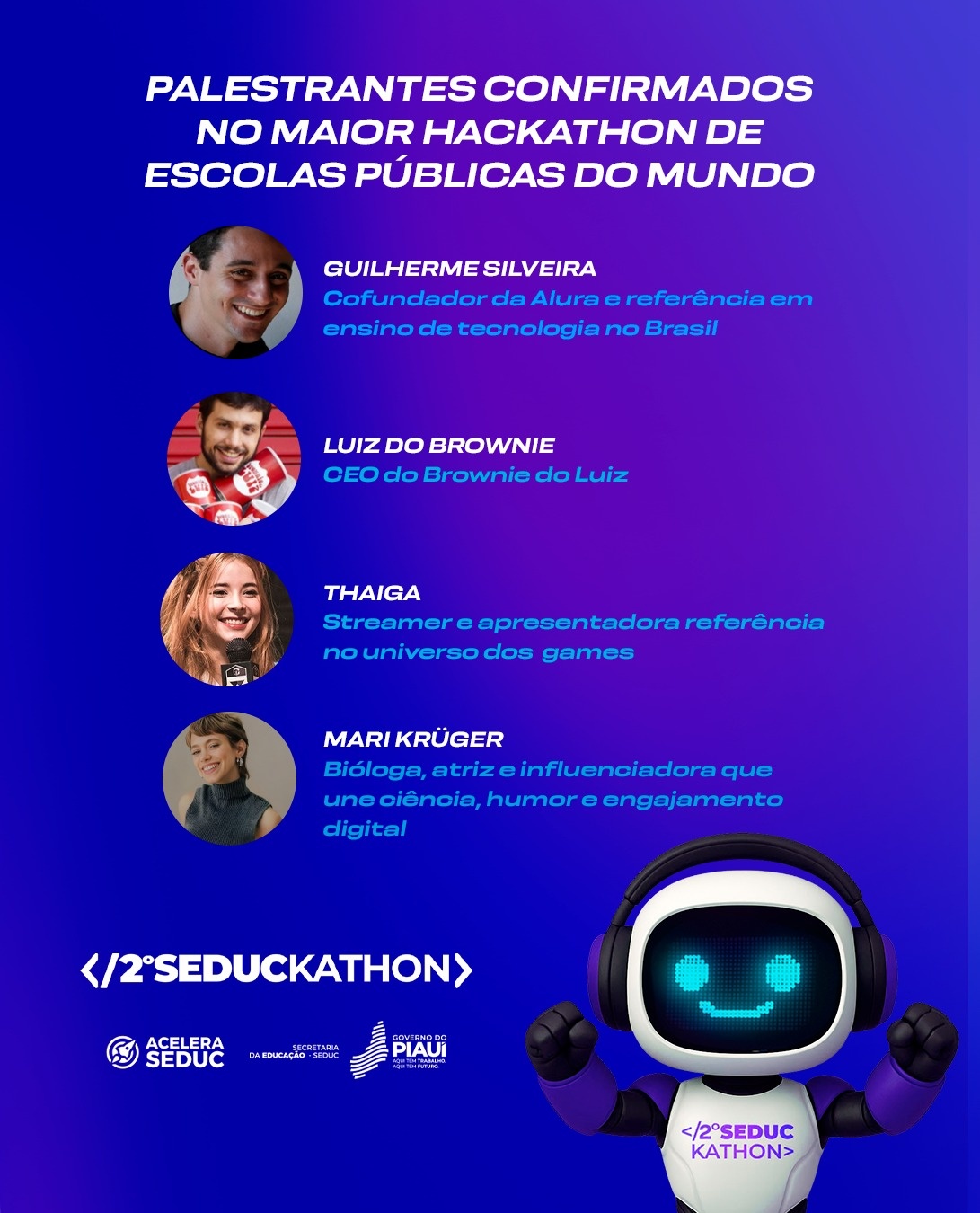 Seduc realiza maior Hackathon de escolas públicas do mundo em Teresina