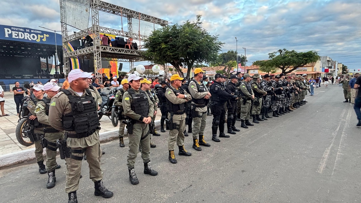 Segurança é reforçada para o Festival de Inverno de Pedro II
