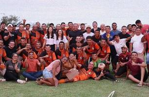 Seleção de veteranos de Curimatá conquista título da Copa Master (Foto: Reprodução/Instagram) Seleção de veteranos de Curimatá conquista título da Copa Master (Foto: Reprodução/Instagram)
