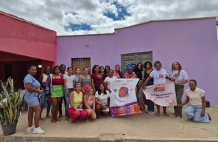 Sempi leva Projeto Fios da Ancestralidade a quilombo de São Raimundo Nonato (Foto: Reprodução) Sempi leva Projeto Fios da Ancestralidade a quilombo de São Raimundo Nonato (Foto: Reprodução)