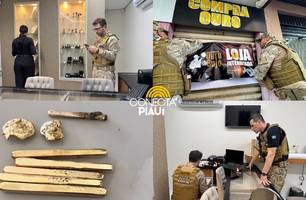 SSP deflagra operação contra venda clandestina de ouro de Teresina (Foto: Reprodução)