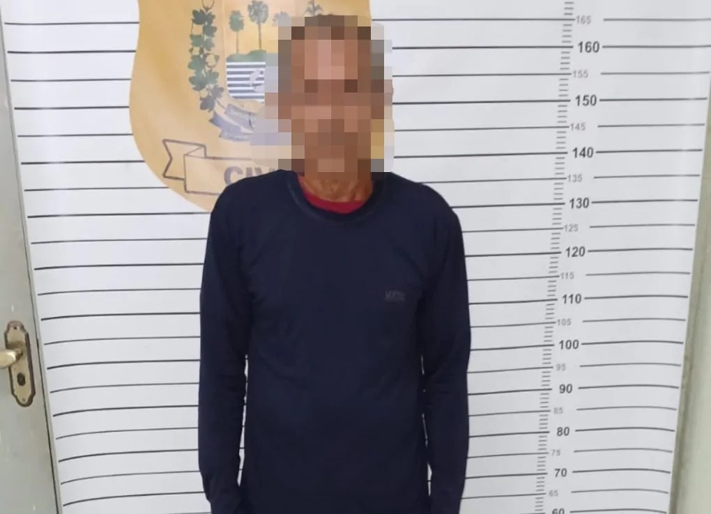 Suspeito de agarrar e beijar criança na boca dentro de padaria é preso em Parnaíba