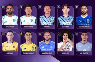 Três brasileiros disputam prêmio de melhor jogador da Liga dos Campeões da Ásia (Foto: Reprodução/Redes Sociais) Três brasileiros disputam prêmio de melhor jogador da Liga dos Campeões da Ásia (Foto: Reprodução/Redes Sociais)