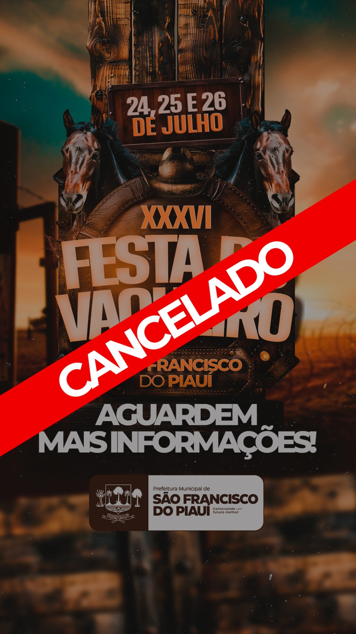 Três cidades do Piauí têm eventos cancelados por conta da seca