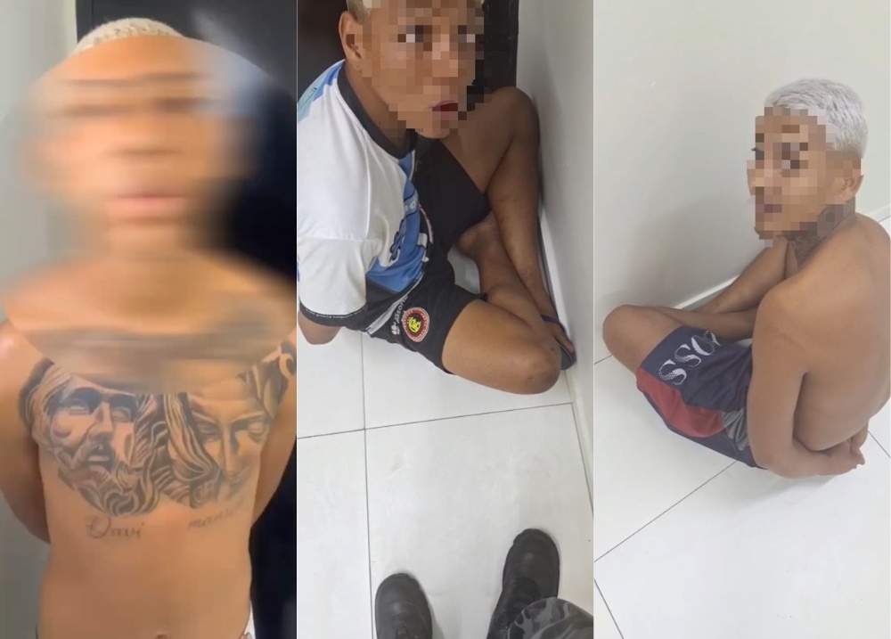 Três suspeitos de assalto violento a bar são capturados na zona Sul de Teresina