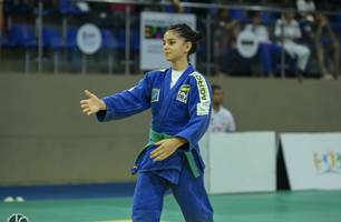 Yasmin em tatame (Foto: Reprodução/Gov) Yasmin em tatame (Foto: Reprodução/Gov)