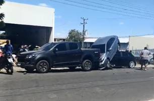 Acidente em Teresina (Foto: Reprodução)