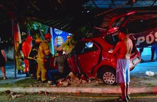 Acidente entre carro e moto deixa piloto ferido na av. Dom Severino, em Teresina (Foto: Reprodução) Acidente entre carro e moto deixa piloto ferido na av. Dom Severino, em Teresina (Foto: Reprodução)