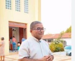 Acusado de abuso sexual a menores, padre Raimundo Luzia foi ouvido em Caxias (Foto: Reprodução)