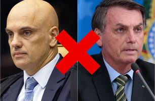 Alexandre de Moraes e Bolsonaro (Foto: Rosinei Coutinho/STF e Rosinei Coutinho/STF) Alexandre de Moraes e Bolsonaro (Foto: Rosinei Coutinho/STF e Rosinei Coutinho/STF)