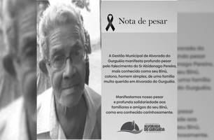 Alvorada do Gurguéia lamenta a morte de seu Binú, figura querida da comunidade (Foto: Reprodução-redes sociais)