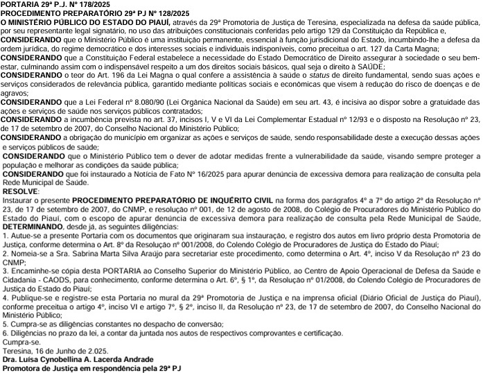 Apuração do Ministério Público