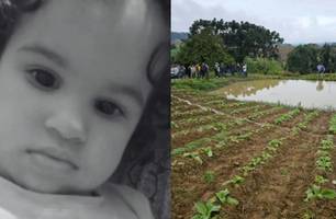 Bebê desaparecida é encontrada morta em lagoa em Santa Catarina (Foto: Reprodução redes sociais/Corpo de Bombeiros)