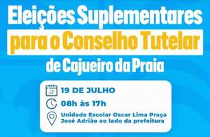 Cajueiro da Praia se prepara para votar no novo Conselho Tutelar (Foto: Reprodução-redes sociais) Cajueiro da Praia se prepara para votar no novo Conselho Tutelar (Foto: Reprodução-redes sociais)