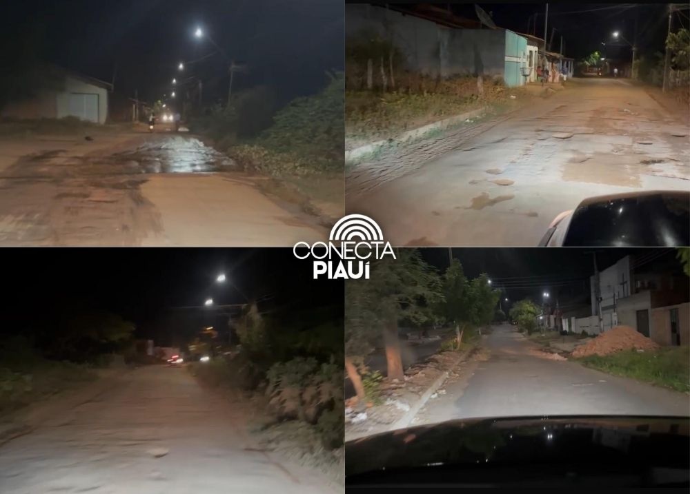 Caxias pede socorro: buracos e lixo marcam os 7 meses de gestão Gentil Neto