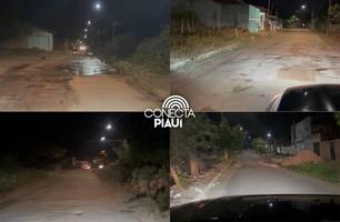 Caxias pede socorro: buracos e lixo marcam os 7 meses de gestão Gentil Neto (Foto: Reprodução)