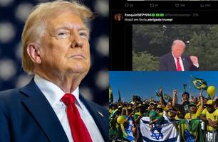 Cerca de 19% dos brasileiros apoiam tarifaço de Trump contra o Brasil, diz Quaest (Foto: Reprodução)