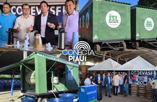 Codevasf entrega fábricas de farinha móveis a 20 municípios do Piauí (Foto: Conecta Piauí) Codevasf entrega fábricas de farinha móveis a 20 municípios do Piauí (Foto: Conecta Piauí)