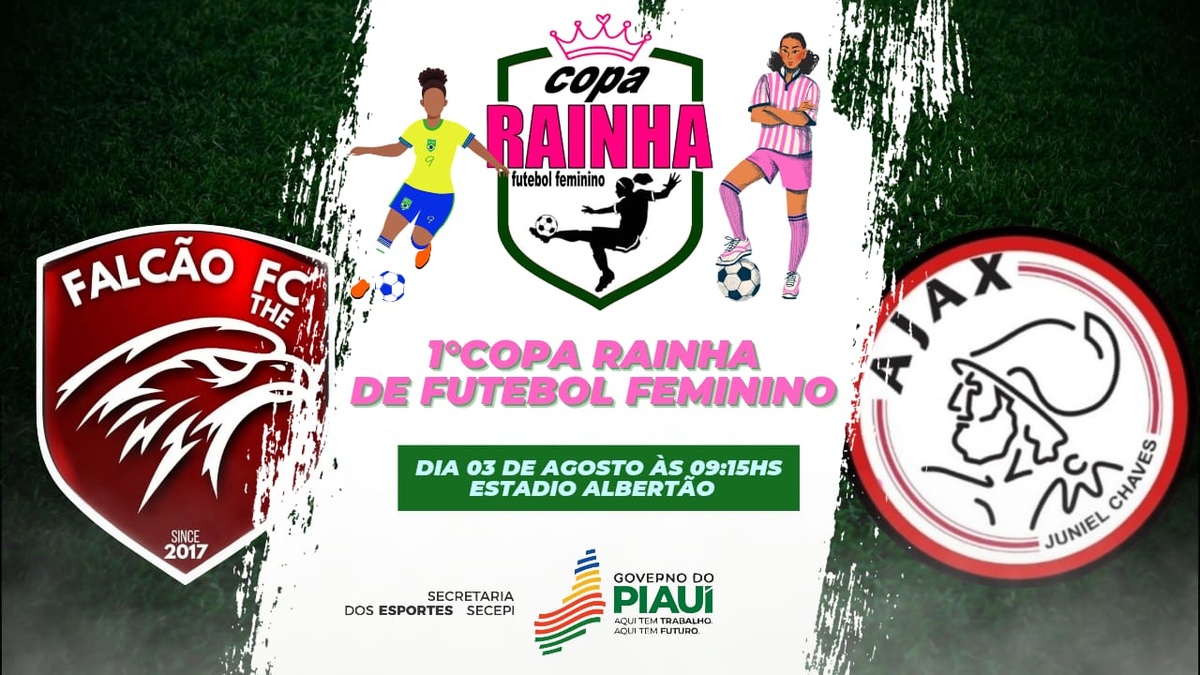 Copa Rainha movimenta futebol feminino amador em Teresina a partir de agosto