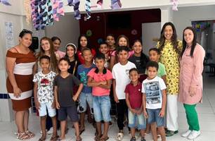 Crianças de Pau D'Arco participam de ação de saúde bucal promovida pela Prefeitura (Foto: Assessoria) Crianças de Pau D'Arco participam de ação de saúde bucal promovida pela Prefeitura (Foto: Assessoria)