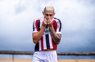 Crislan, ex-River (Foto: Maria Vitória/River AC) Crislan, ex-River (Foto: Maria Vitória/River AC)