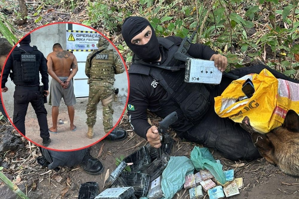 DENARC apreende grande quantidade de drogas e armas durante operação em Teresina