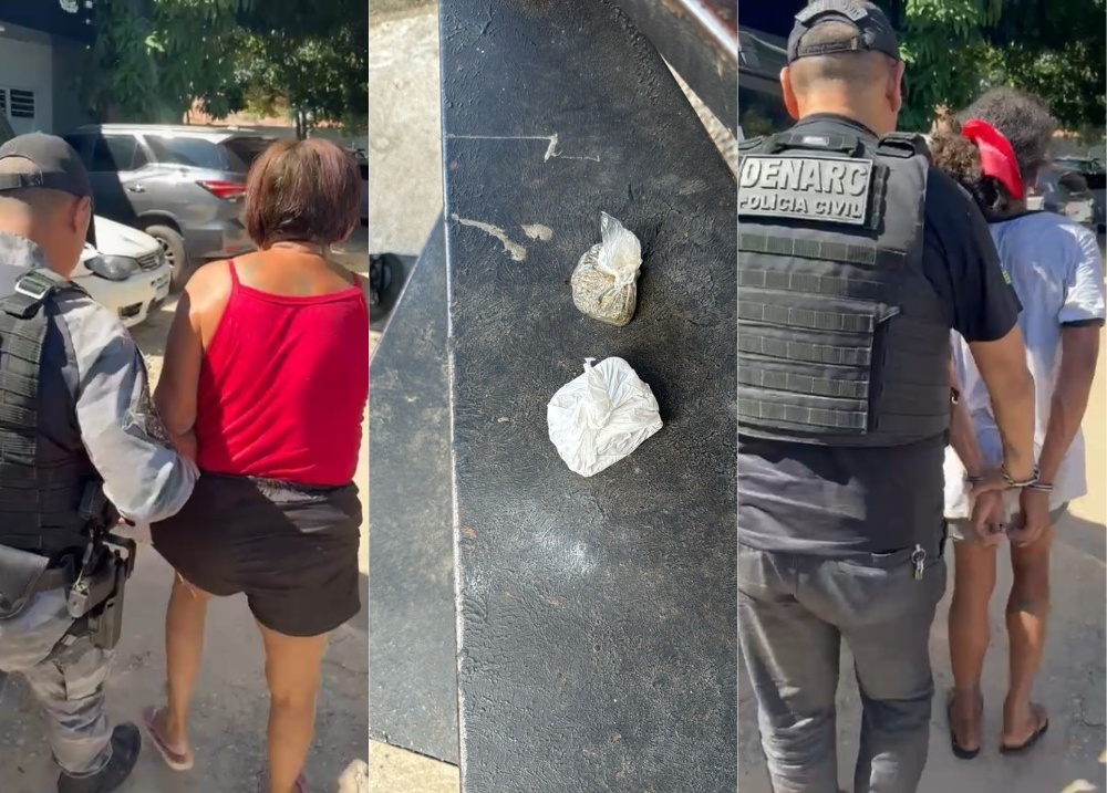 DENARC: seis suspeitos de tráfico de drogas são presos na zona Norte de Teresina