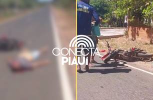 Dois homens morrem em acidente com motos na zona rural de Teresina (Foto: Reprodução) Dois homens morrem em acidente com motos na zona rural de Teresina (Foto: Reprodução)