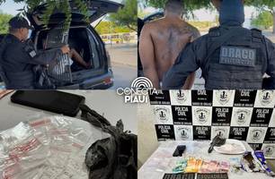 DRACO realiza operação para desarticular facções em Floriano (Foto: Reprodução)