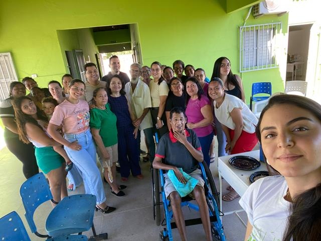 Durante as pré-conferências, foram realizadas reuniões com os usuários das UBSs e os profissionais de saúde.