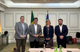 Em Lisboa, Rafael Fonteles reforça parcerias nas áreas de educação, saúde e infraestrutura (Foto: Divulgação/Gov) Em Lisboa, Rafael Fonteles reforça parcerias nas áreas de educação, saúde e infraestrutura (Foto: Divulgação/Gov)