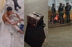 Entregador reage a assalto e golpeia criminoso com ferramenta em Teresina (Foto: Reprodução) Entregador reage a assalto e golpeia criminoso com ferramenta em Teresina (Foto: Reprodução)