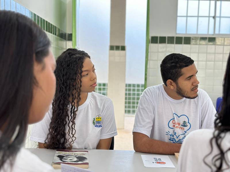 Escola movimenta férias com atividades lúdicas e criativas em Anísio de Abreu