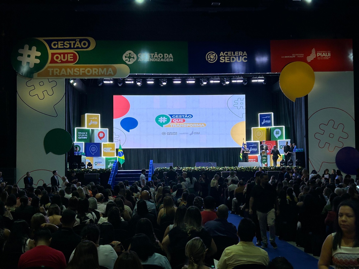 Evento ‘Gestão que Transforma’, da Seduc, reúne lideranças escolares no Piauí