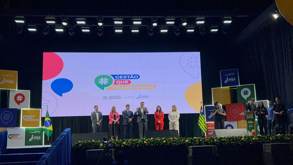 Evento ‘Gestão que Transforma’, da Seduc, reúne lideranças escolares no Piauí