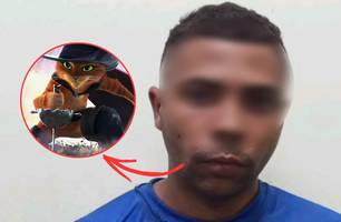 'Gato de Botas' tenta entrar com droga escondida no calçado em prisão de Teresina (Foto: Reprodução) 'Gato de Botas' tenta entrar com droga escondida no calçado em prisão de Teresina (Foto: Reprodução)