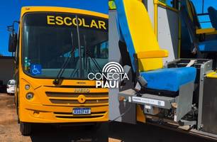 Guadalupe recebe novo ônibus escolar com ar-condicionado e estrutura completa (Foto: Reprodução) Guadalupe recebe novo ônibus escolar com ar-condicionado e estrutura completa (Foto: Reprodução)