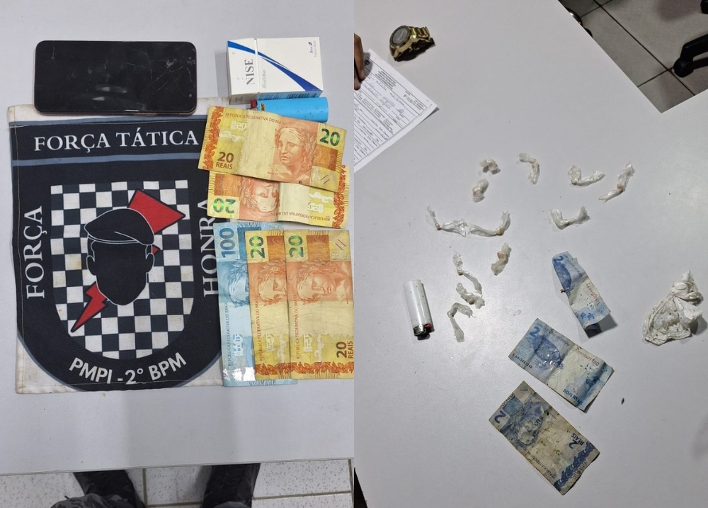 Homem com mandado por tráfico é preso pela Força Tática em Parnaíba