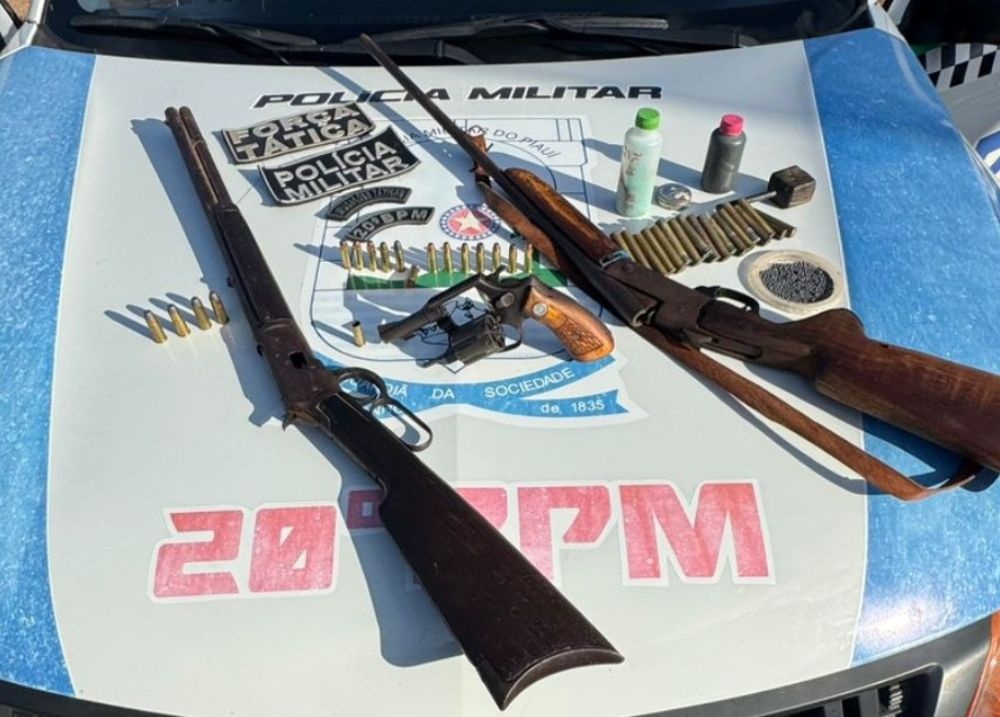 Homem é preso após tentar matar companheira a tiros no Piauí