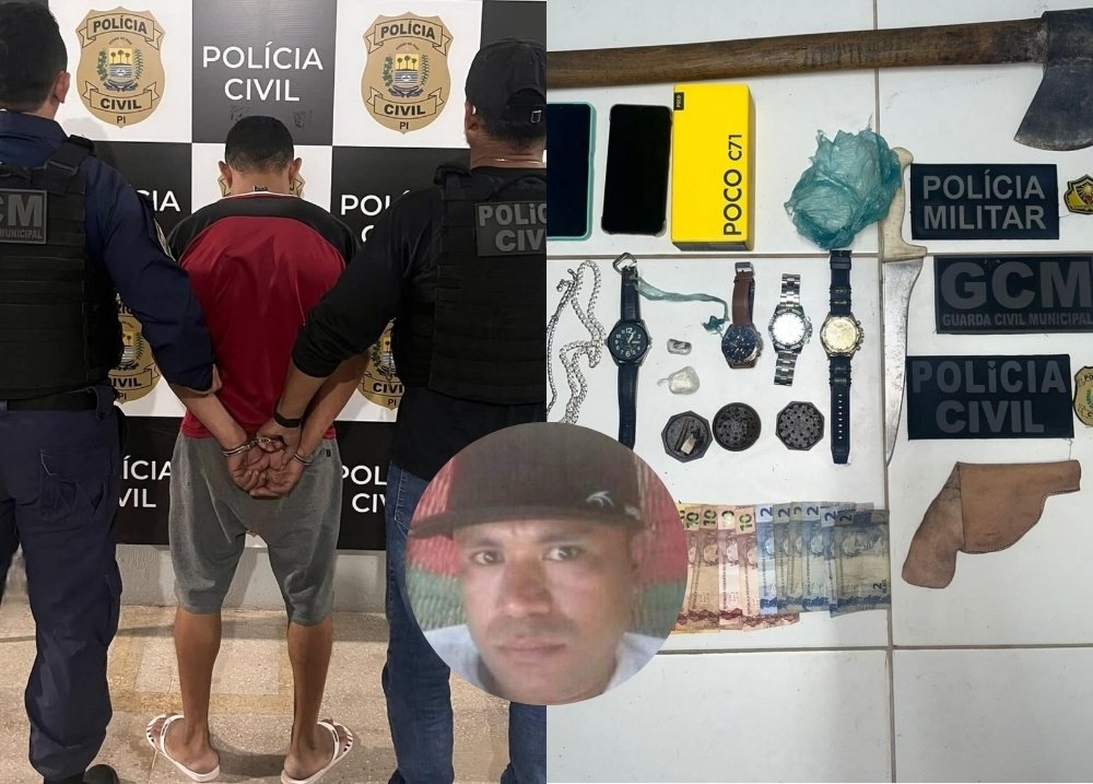 Homem é preso suspeito de matar desafeto em bar na zona Rural de Capitão de Campos