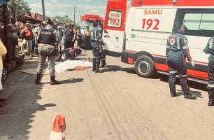 Idoso morre em grave acidente entre motocicletas em Campo Maior (Foto: Reprodução) Idoso morre em grave acidente entre motocicletas em Campo Maior (Foto: Reprodução)