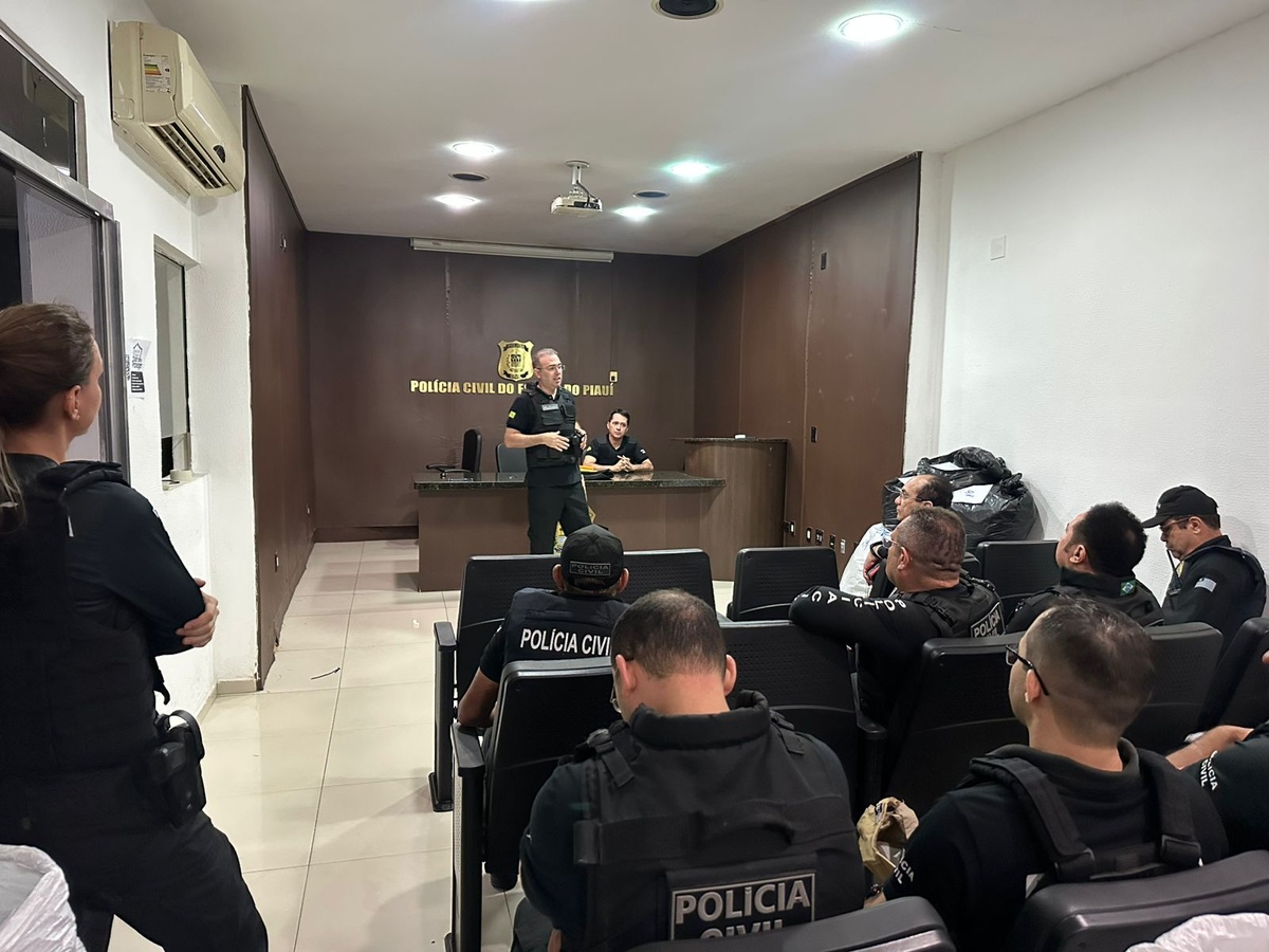 Imagens da Operação Reset, da Polícia Civil.
