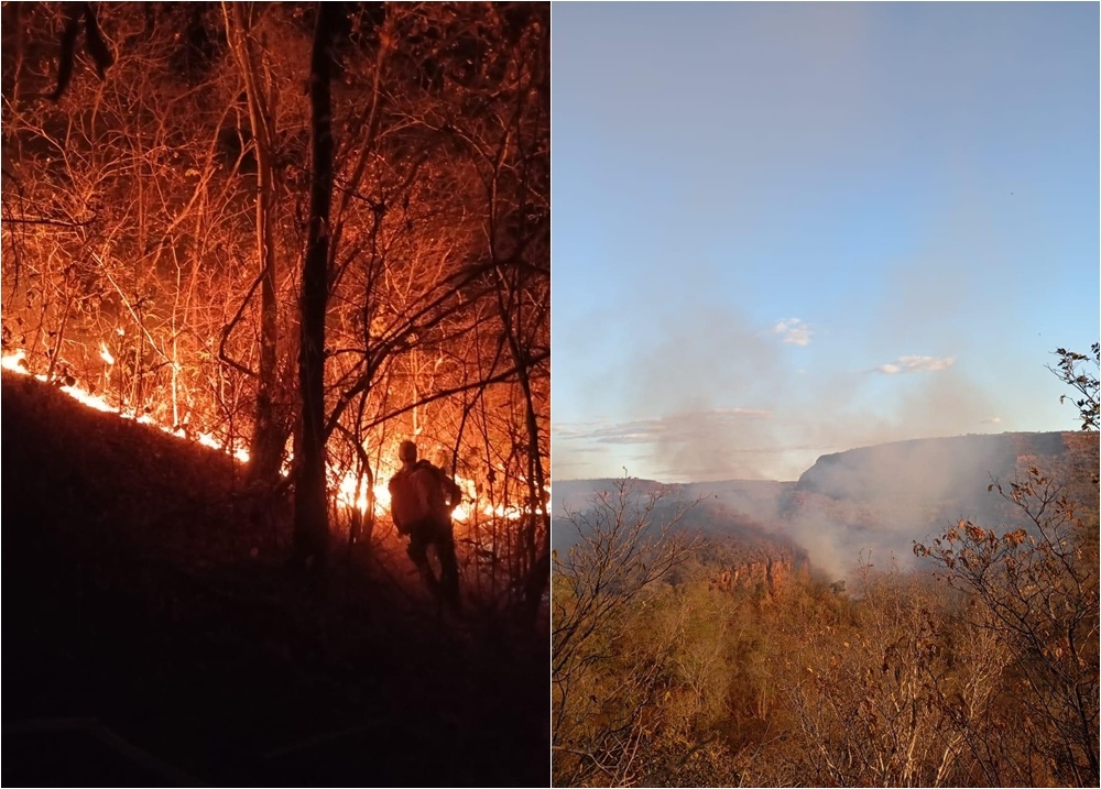 Incêndios consomem cerca de 50 km² em Bom Jesus e Currais
