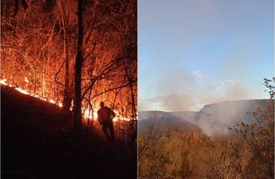 Incêndios consomem cerca de 50 km² em Bom Jesus e Currais (Foto: Reprodução) Incêndios consomem cerca de 50 km² em Bom Jesus e Currais (Foto: Reprodução)