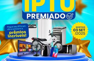 IPTU Premiado 2025: contribuintes de Amarante vão concorrer a prêmios ao pagar o imposto em dia (Foto: Reprodução/Ascom) IPTU Premiado 2025: contribuintes de Amarante vão concorrer a prêmios ao pagar o imposto em dia (Foto: Reprodução/Ascom)