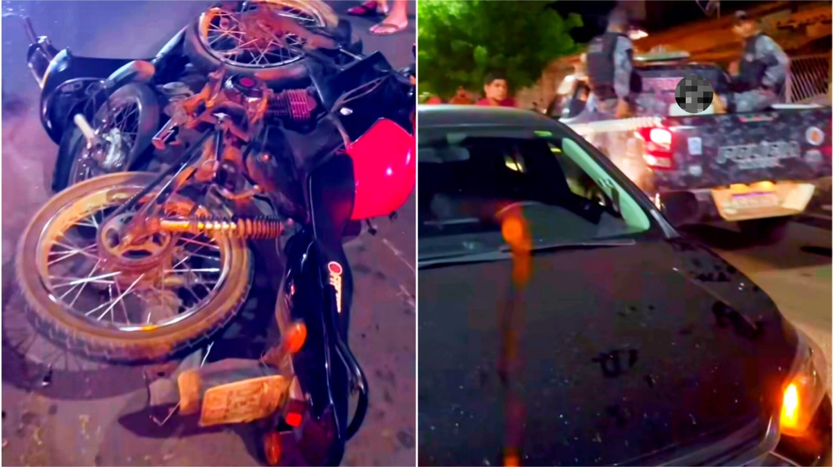 Jovem causa acidente entre três veículos após manobras perigosas em Campo Maior